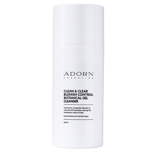 Adorn - Blemish Control Cleanser | Vegan Skincare | Cruelty Free Cosmetics | Organic Natural Ingredients | Ethical Beauty | Acne Blemish Prone Skin |