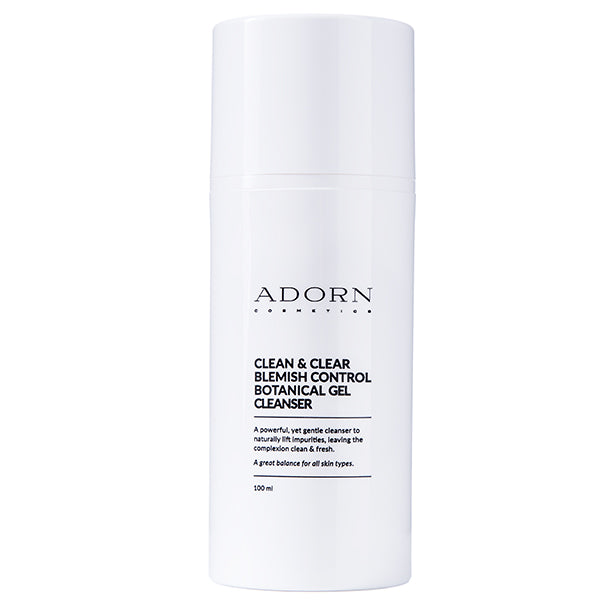 Adorn - Blemish Control Cleanser | Vegan Skincare | Cruelty Free Cosmetics | Organic Natural Ingredients | Ethical Beauty | Acne Blemish Prone Skin |