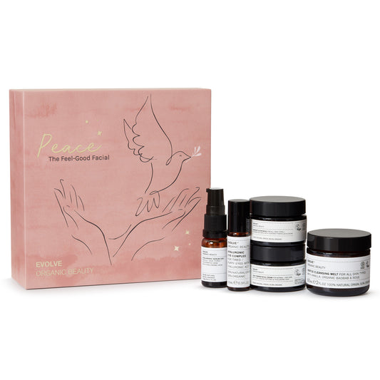 Evolve The Feel-Good Facial | Enjoy your very own at home spa experience | Vegan, Cruelty Free, Natural and Ethical gift set