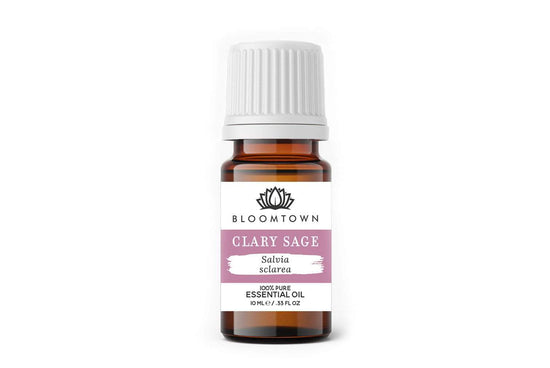 Bloomtown Carly Sage Essential Oil | 100% Pure - Super concentrated and value for money | Vegan | Sustainably Sourced | Cruelty Free | Natural