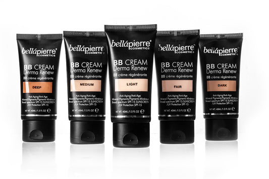 Bellapierre Derma Renew BB Cream | Vegan Beauty | Cruelty Free | Mineral Makeup | Ethical | Concealer | SPF 15 | Moisturiser