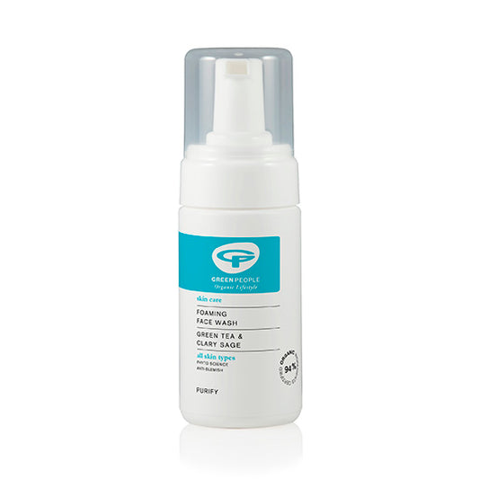 Green People Foaming Face Wash | Cruelty Free | Natural | Sensitive