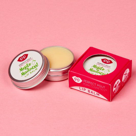 Pura Cosmetics Mojito Madness Lip Balm | Heavenly hydration, silky smooth & sensational softness | Cruelty Free, Plastic Free, Natural