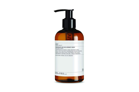 Evolve Pomegranate Goji Aromatic Body Wash | Natural hand & body wash, to soothe & moisturise the skin | Organic, Vegan, Cruelty Free