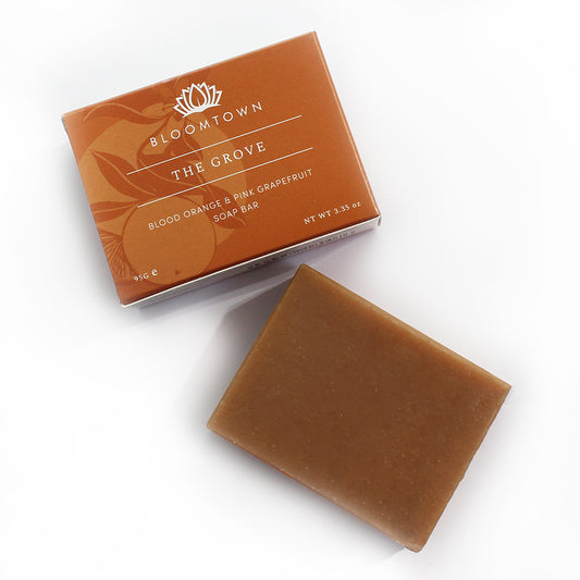 Bloomtown Nourishing Soap Bar The Grove | Plastic Free | Vegan | Cruelty Free | Palm Oil Free | Natural Ingredients | Non Toxic Skincare
