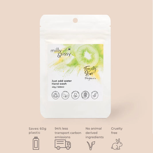 Milly & Sissy - Zero waste Hand Wash Fruity Kiwi