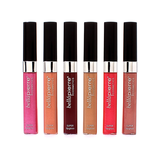 Bellapierre Super Lip Gloss | These lip glosses are all natural, non-sticky glosses that deliver unbeatable silkiness and shine | Cruelty Free | Ethical