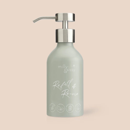 Milly & Sissy - Aluminium Bottle Sage Green – 250ml
