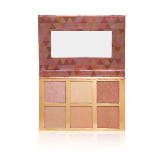 Bellapierre NEW Glowing Palette | This Glowing Palette contains six stunning illuminator options to suit a wide range of skin tones | Vegan | Cruelty Free