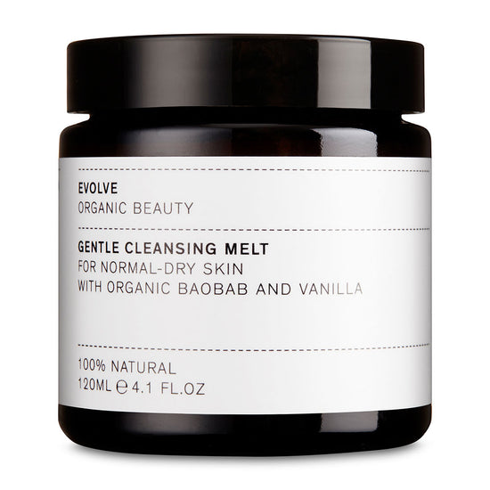 Evolve Gentle Cleansing Melt | This luxurious cleansing balm contains nourishing organic baobab oil that soothes and hydrates | Vegan | Cruelty Free
