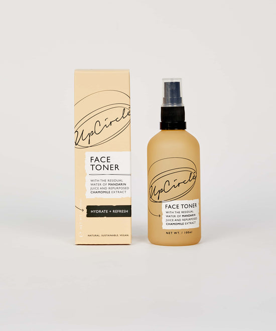 UpCircle Facial Toner | A hydrating toner enriched with hyaluronic acid to plump the skin and chamomile to nourish and calm the skin | Vegan & Cruelty Free