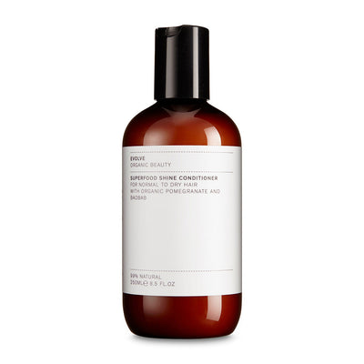 Evolve Superfood Shine Natural Conditioner | formulated with natural oils & butters to replenish & rehydrate normal to dry hair | Organic | Cruelty Free