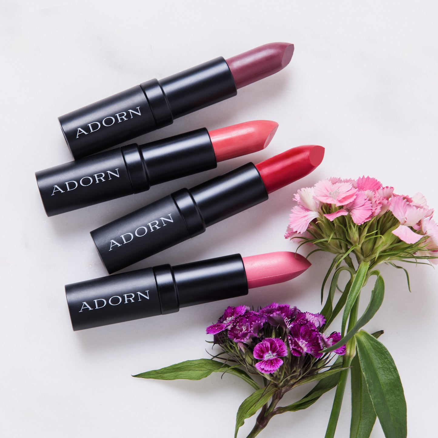 Adorn Cosmetics Lipstick | Luxury Cruelty Free and Vegan Makeup