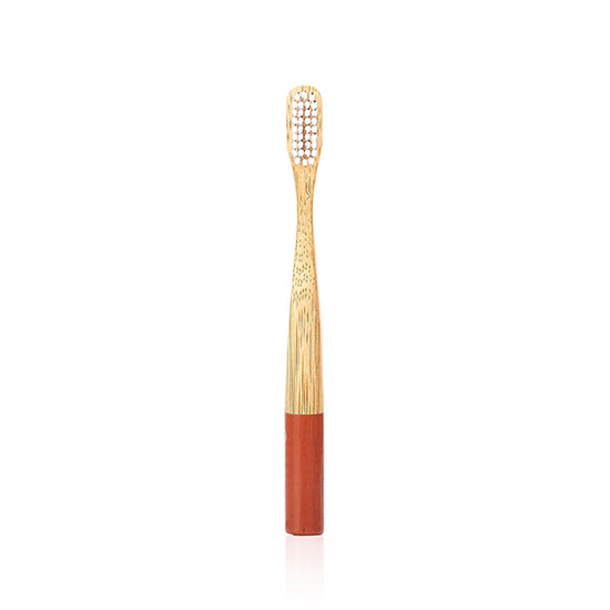 Georganics Beech Toothbrush Firm | Plastic Free | Eco-friendly Living | Sustainable Beauty | Cruelty Free | Vegan | Ethical | KIDS Bamboo
