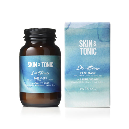 Skin & TonicDe-Stress Face Mask | Vitamin rich, soothes inflammation and redness whilst also helping treat and prevent blemishes | Vegan