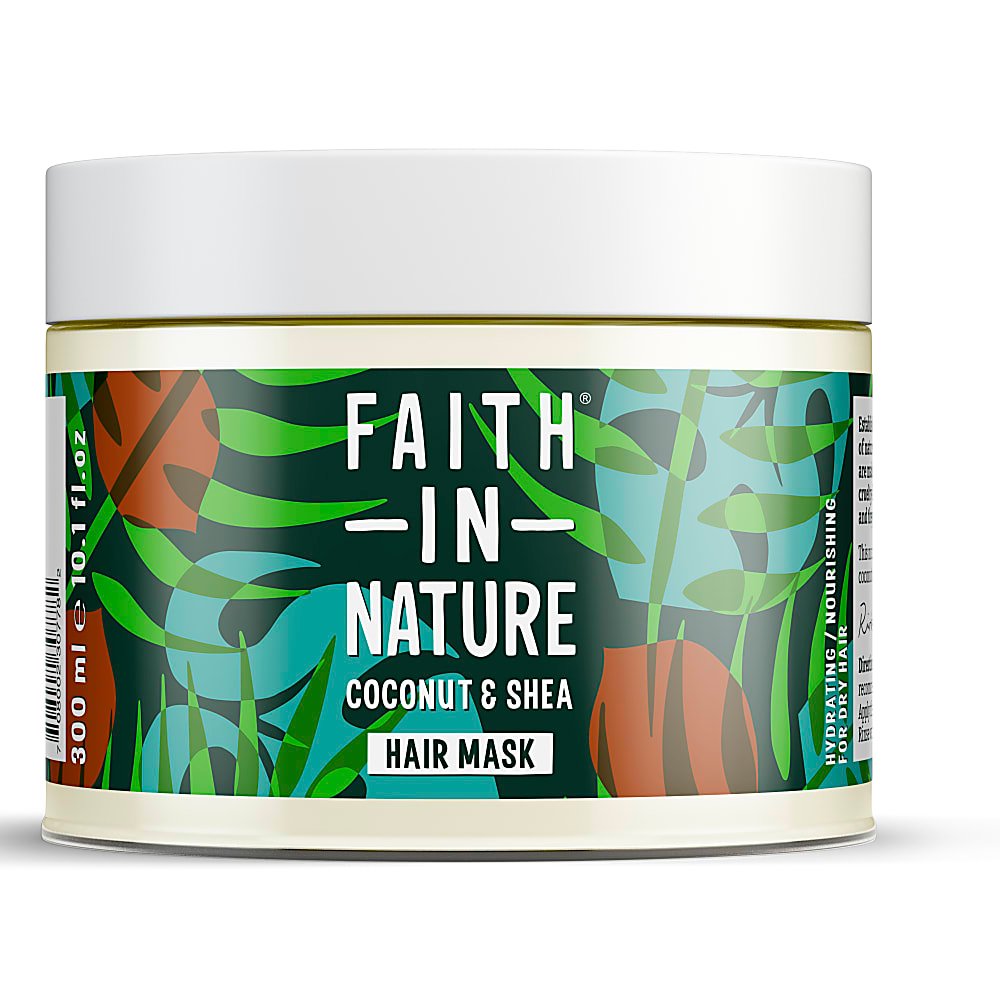 Load image into Gallery viewer, Faith in Nature Coconut and Shea Hydrating Hair Mask | Hydrating hair treatment for repairing damaged hair | Vegan | Cruelty Free
