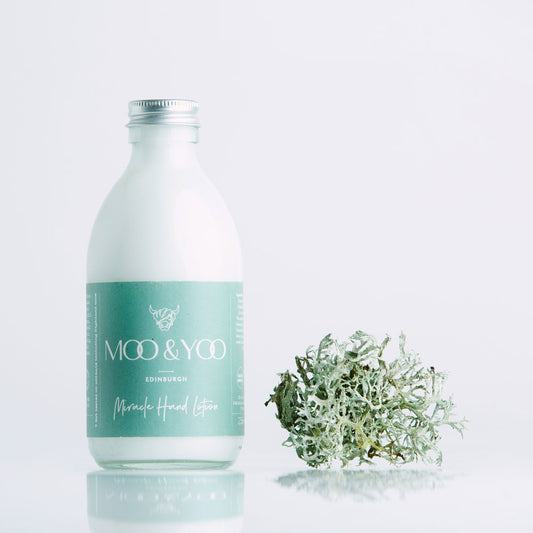 Moo & Yoo Miracle Hand Lotion | Gently cleanses and nourishes hands | Eco-friendly | Plastic Free | Low Waste | Palm Oil Free | Cruelty Free