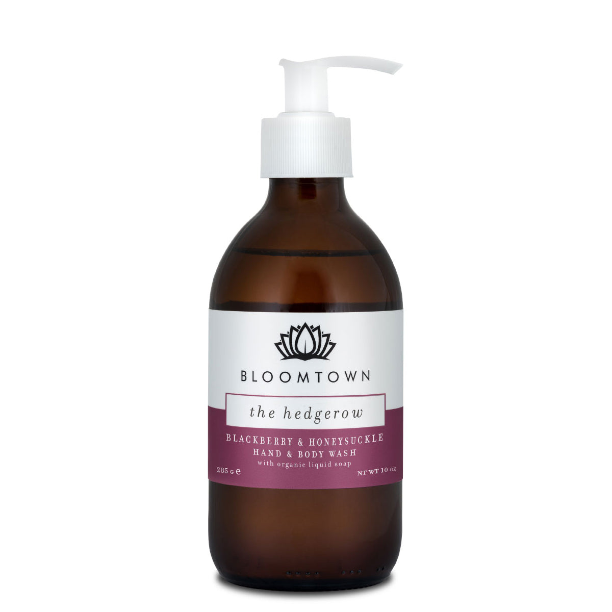 Bloomtown Organic Hand & Body Wash The Hedgerow | Vegan Skincare | Sustainable Beauty | Cruelty Free | Natural Ingredients | Palm Oil Free