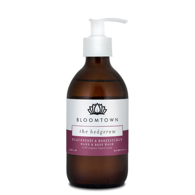 Bloomtown Organic Hand & Body Wash The Hedgerow | Vegan Skincare | Sustainable Beauty | Cruelty Free | Natural Ingredients | Palm Oil Free
