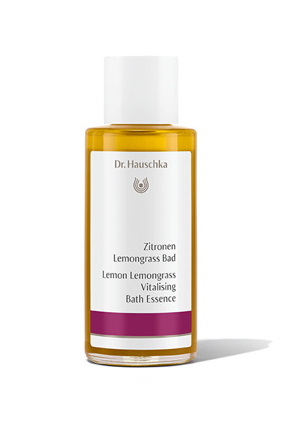 Dr. Hauschka Lemon Lemongrass Vitalising Bath Essence | Cruelty Free | Sensitive | No Synthetic Fragrances | Organic Skincare | Vegan