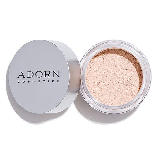 Adorn Anti-Aging SPF 20+ Loose Mineral Foundation | Cruelty free Make Up | Vegan Beauty | Clean Beauty | Non Toxic | Organic | Natural Beauty