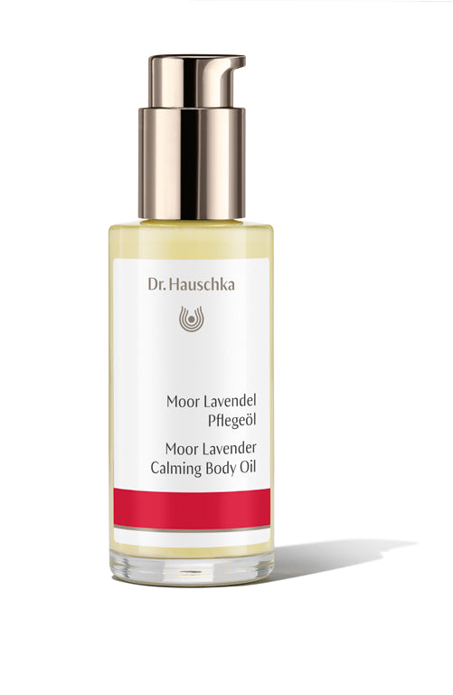 Dr. Hauschka Moor Lavender Calming Body Oil | Soothing, Nourishing & Relaxing | Cruelty Free | Natural Ingredients | Organic Skincare | Vegan | Eco-Friendly