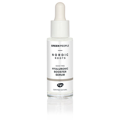 Green People Nordic Booster Serum | Vegan and Cruelty Free Age Renew and Anti-ageing moisturiser | Ethical Green Anti Ageing Cream