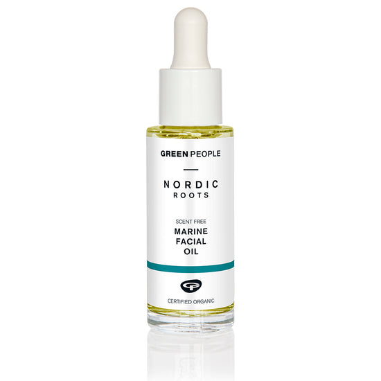 Green People Nordic Marine Facial Oil | Vegan and Cruelty Free Age Renew and Anti-ageing moisturiser | Ethical Green Anti Ageing Cream