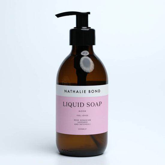 Load image into Gallery viewer, Nathalie Bond Bloom Liquid Soap | Formulated using high-quality botanicals to naturally and gently cleanse skin | Vegan, Cruelty Free
