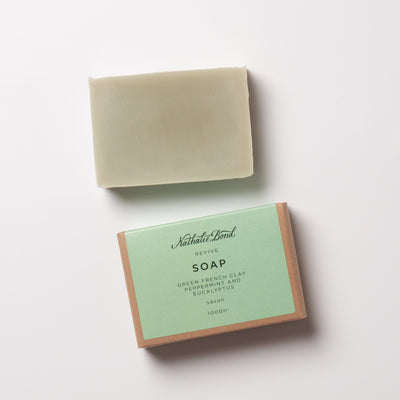 Nathalie Bond Revive Soap Bar | A nourishing soap bar for the whole body packed with gentle organic ingredients | Cruelty Free | Plastic Free | Low Waste