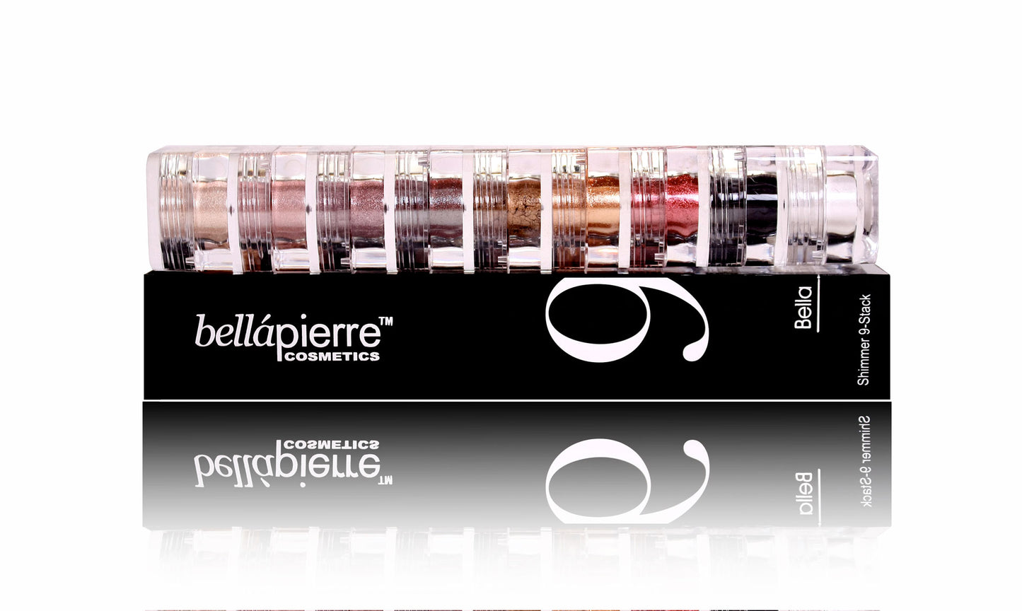 Bellapierre Lip and Eye 9-stack Shimmer - Bella
