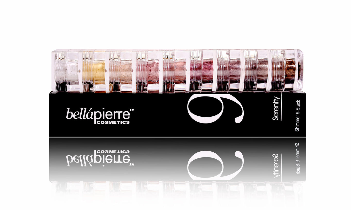 Bellapierre Lip and Eye 9 stack Shimmer – Serenity