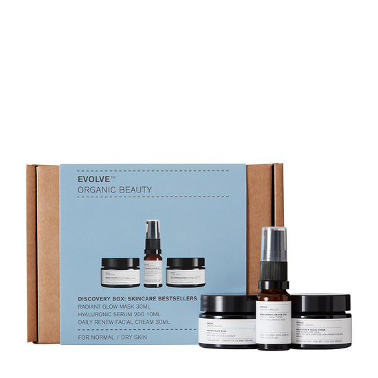 Evolve Discovery Box Skincare Bestsellers | Experience Evolve's Bestselling Skincare Products | Vegan, Organic, Cruelty Free...