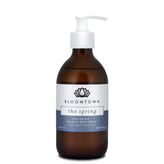 Bloomtown Organic Hand & Body Wash The Spring | Vegan Cosmetics | Sustainable Beauty | Cruelty Free | Natural Ingredients | Sensitive Skincare