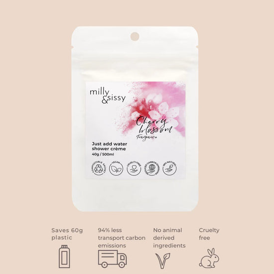 Milly & Sissy - Zero waste Shower Creme Cherry Blossom