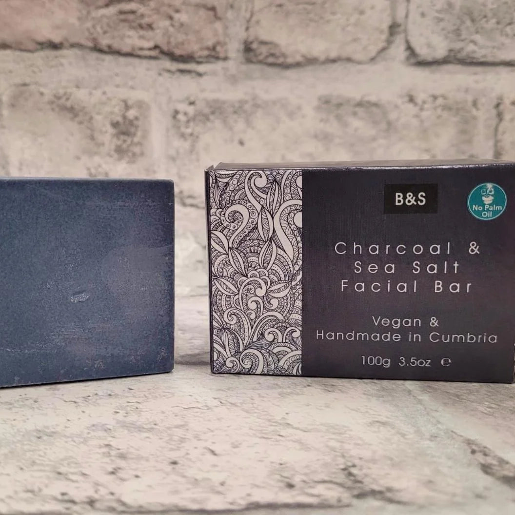 Bain and Savon - Charcoal and Sea Salt Facial Soap