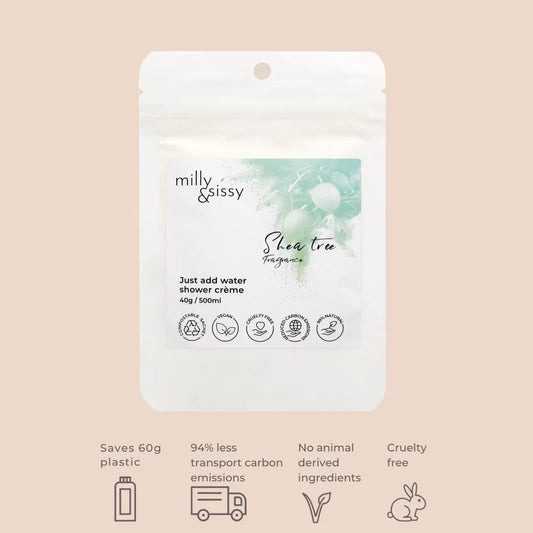 Milly & Sissy - Zero Waste Shower Creme Shea Tree