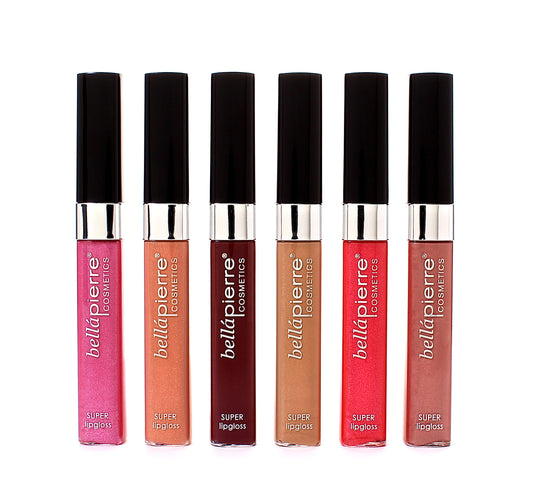 Bellapierre Super Lip Gloss | These lip glosses are all natural, non-sticky glosses that deliver unbeatable silkiness and shine | Cruelty Free | Ethical